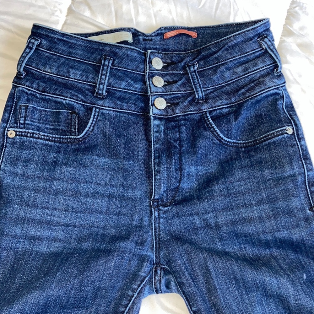 Pilcro Anthropologie Ultra high rise